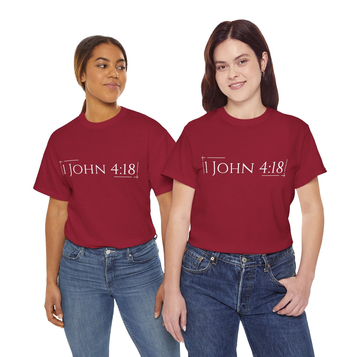 Christian T-Shirt (1 John 4:18)