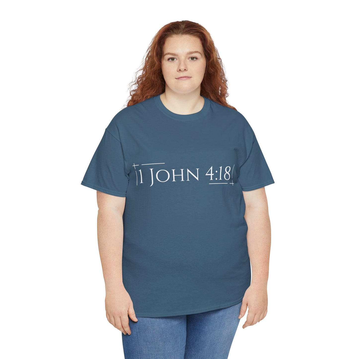 Christian T-Shirt (1 John 4:18)