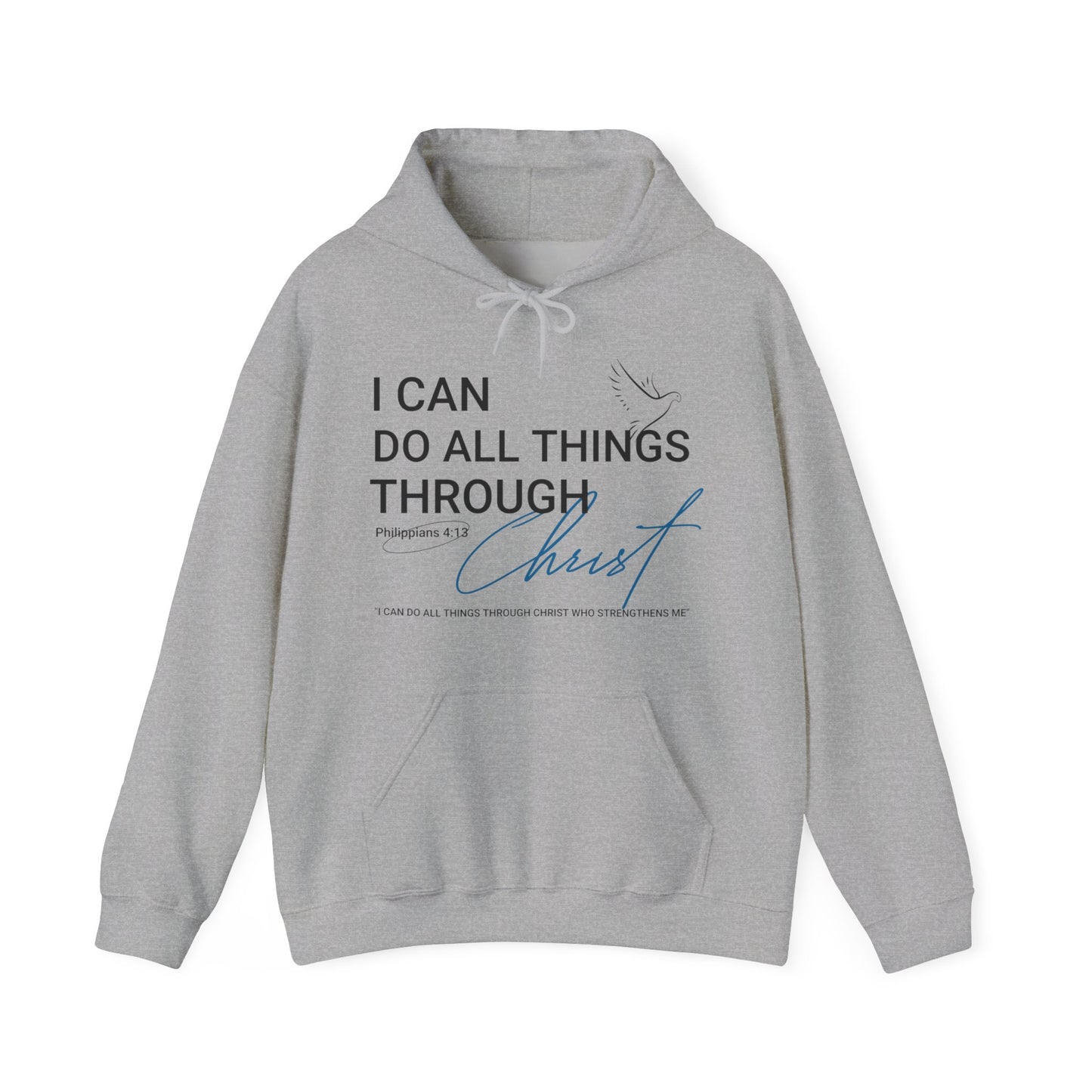 Christian Hoodie ( Philippians 4:13)