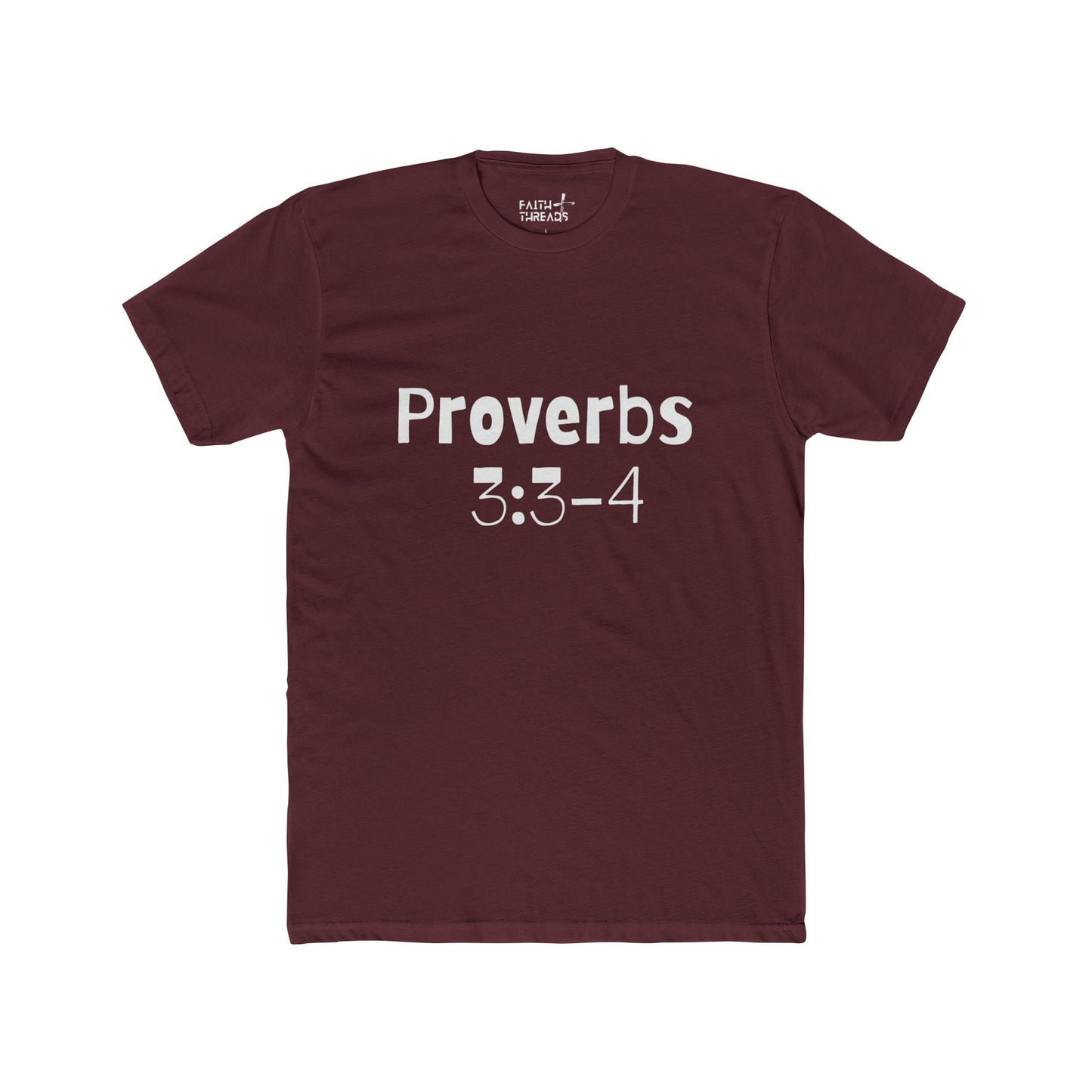 Christian T-Shirt (Proverbs 3:3-4)