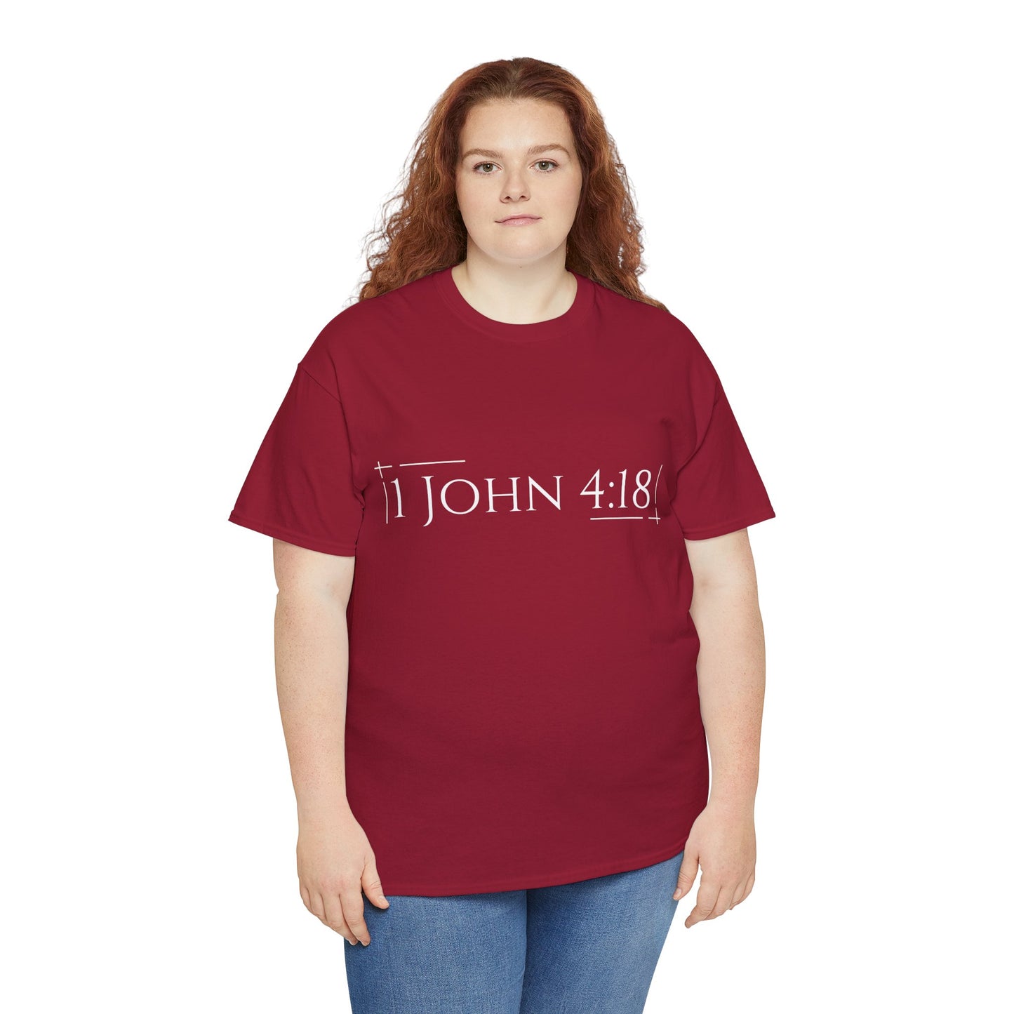 Christian T-Shirt (1 John 4:18)