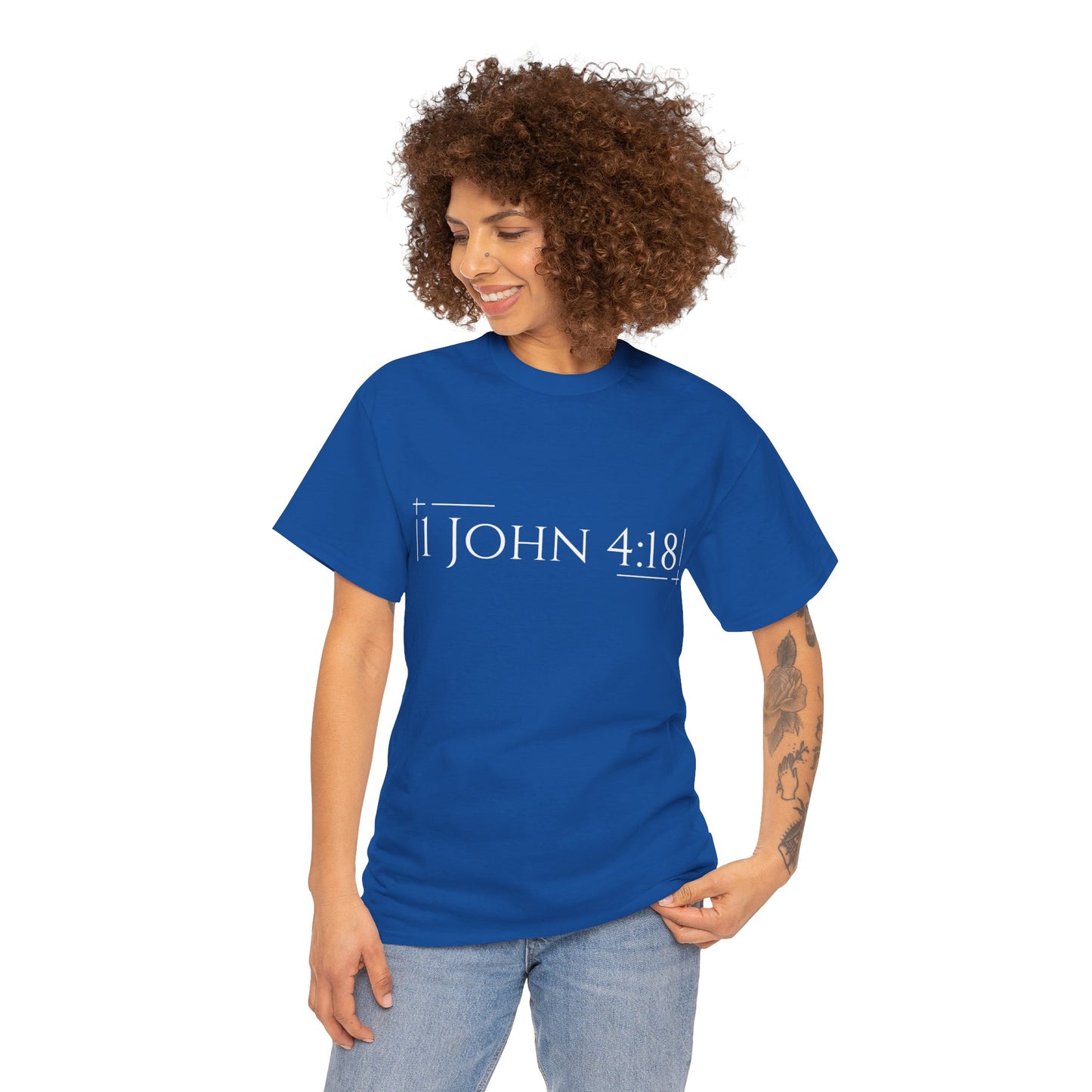 Christian T-Shirt (1 John 4:18)