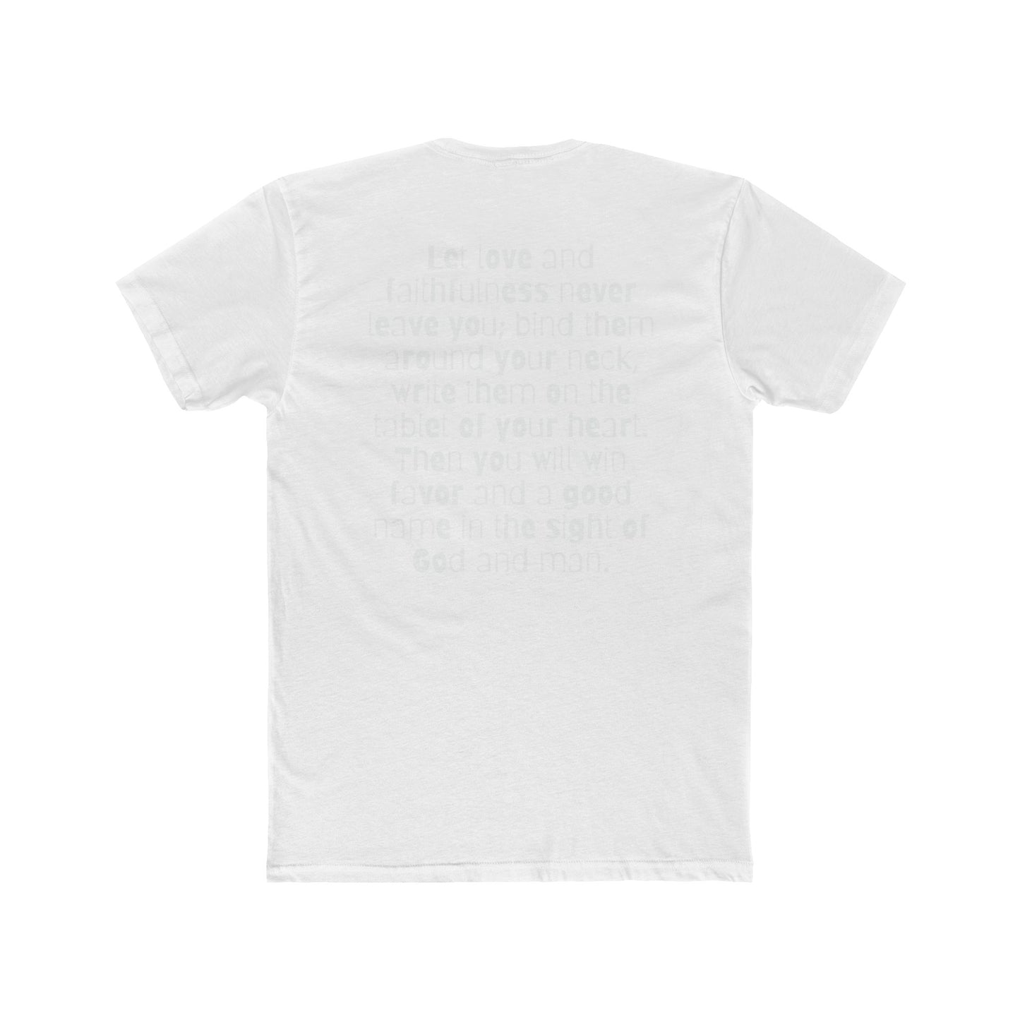 Christian T-Shirt (Proverbs 3:3-4)