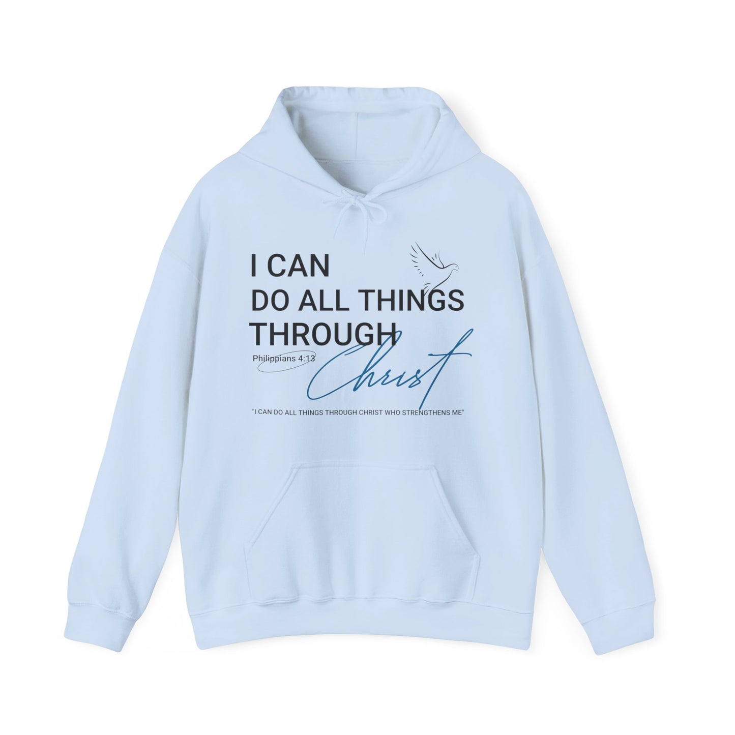 Christian Hoodie ( Philippians 4:13)